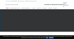 Desktop Screenshot of hima-maschinenbau.de